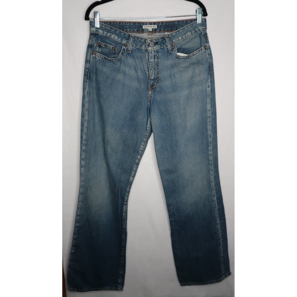 Polo Ralph Lauren Saturday Bootcut Jeans Medium Wash Women's Size 10 Cotton